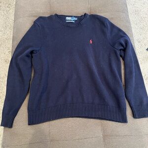 Polo Ralph Lauren Sweater

Sizee:XL
Color: Navy Blue
